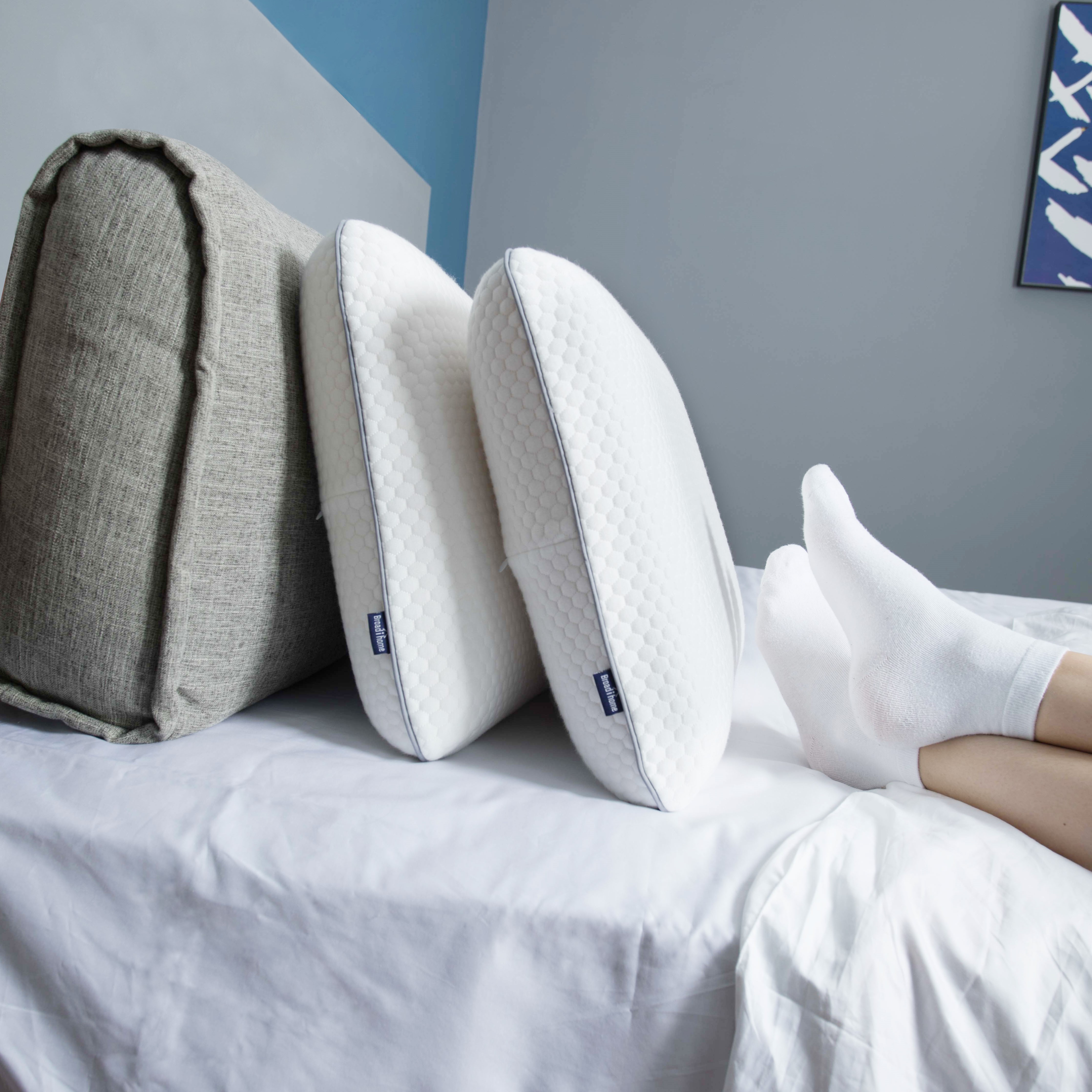 OEM ODM Factory Wholesale Bedroom Pillow Cervical Ergonomic Bread Pillow