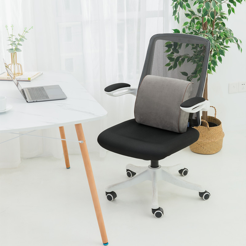 Premium Memory Foam Slow Rebound Ergonomic Car Back Seat Office Chair Lumbar Support Pillow