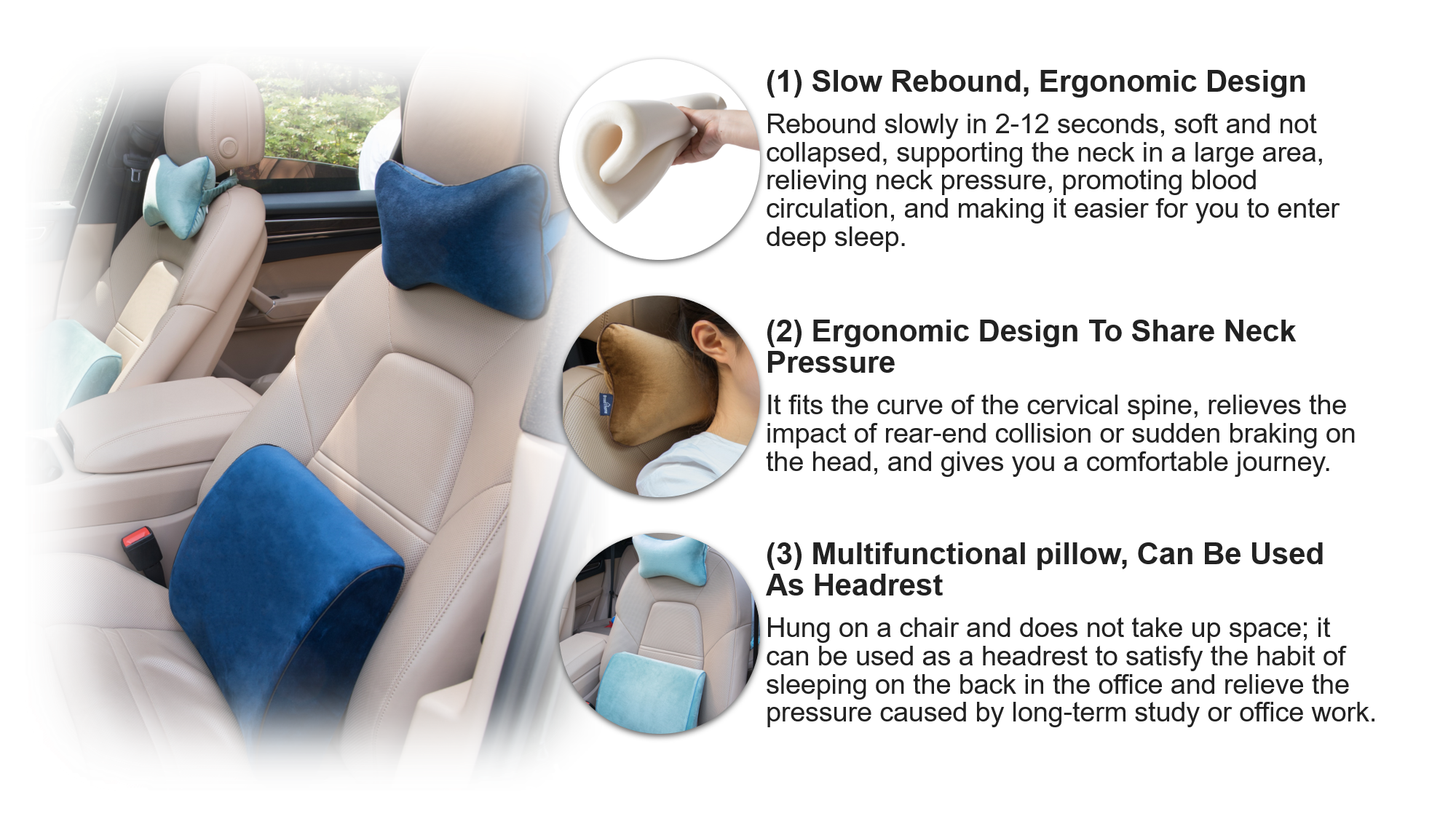 About Car Neck Pillow